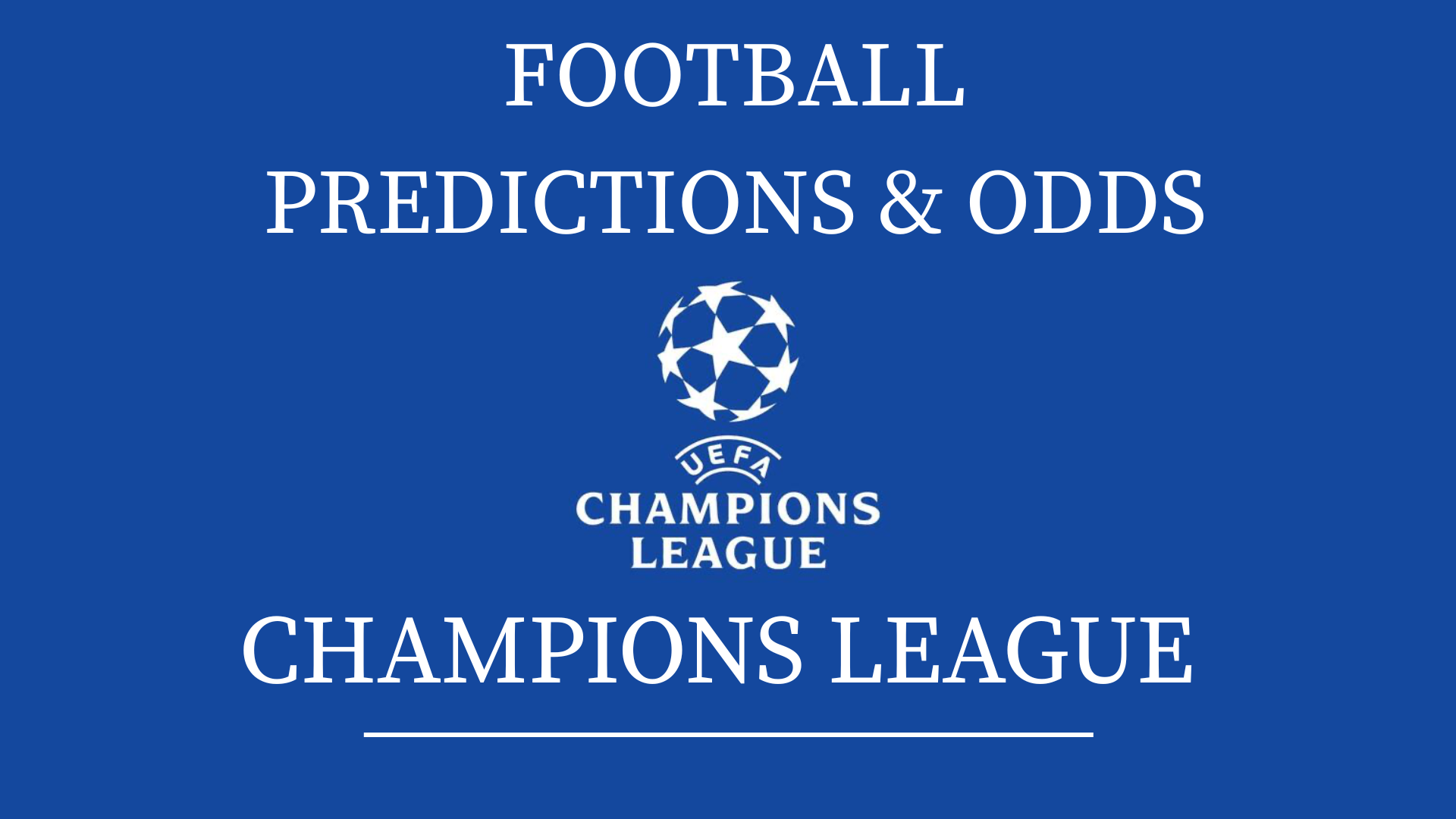 Champions League Predictions – 17 & 18 February 2026